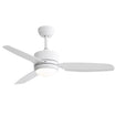 Sofucor 46-Inch Modern Ceiling Fan With LED DC 6 Speed Ceiling Fan Light Remote Control for rooms