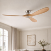 Ventilateur de Plafond LUMIAIR Sable Argent — Sans LED