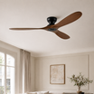 Ventilateur de Plafond LUMIAIR Noir Duo — Sans LED
