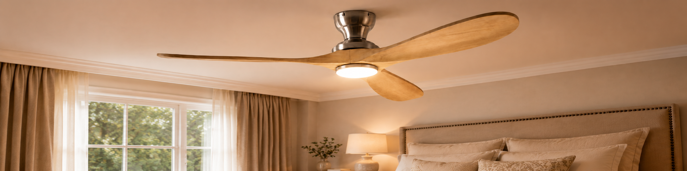 Ventilateur de plafond avec lumière