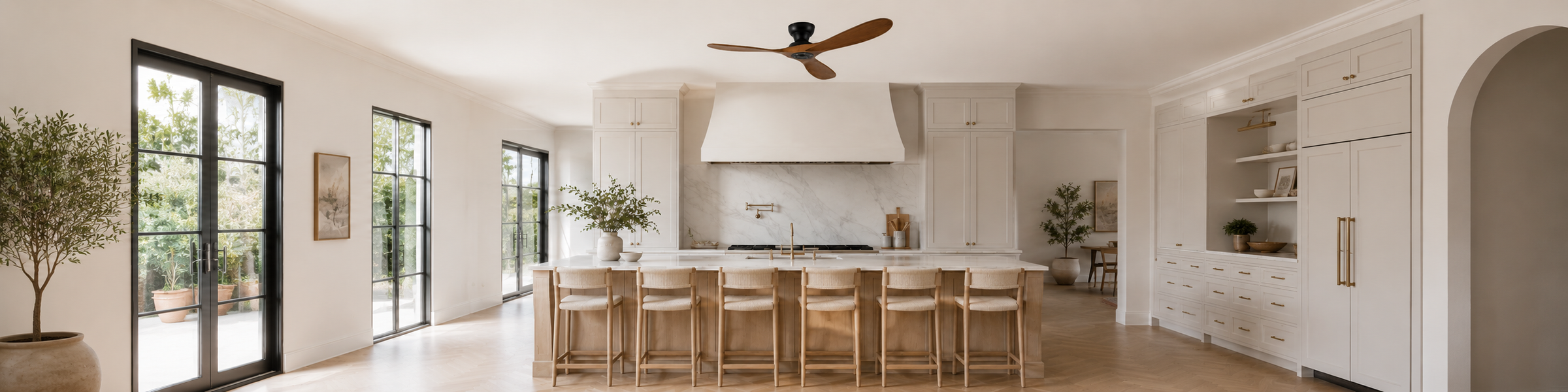 Ventilateur de plafond pour grande pièce