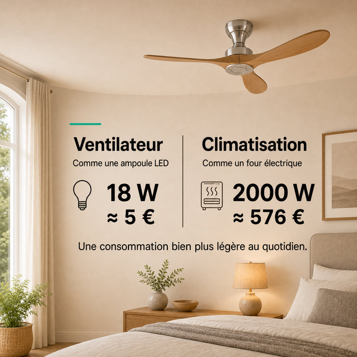 LED + télécommande
